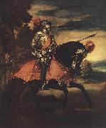 TIZIANO Vecellio Emperor Charles V at Mhlberg ar Sweden oil painting reproduction